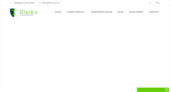 Desktop Screenshot of fortius.com.br