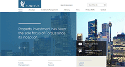 Desktop Screenshot of fortius.com.au