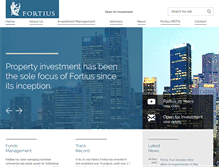 Tablet Screenshot of fortius.com.au